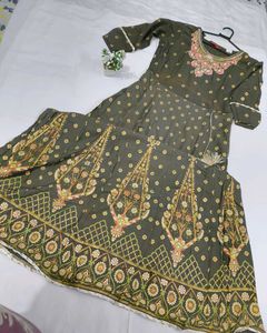Embroidered Anarkali Kurti