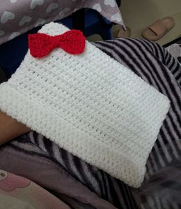 Crochet Hello Kitty Cat Beanie