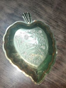 Vintage Heart-Shaped Trinket Dish