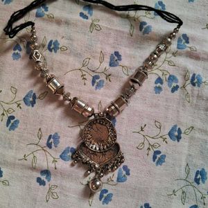 HEAVY OXIDISED NECKLACE - NEW
