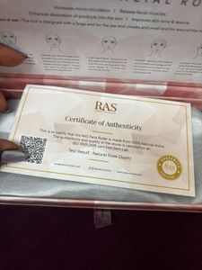RAS Rose Quartz Facial Roller