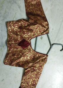 Elegant banarasi saree with blouse