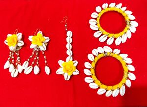 Seashell Navratri✨Garba✨Jewelry Set⚡ Handmade