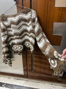 Crochet Boho Sweater