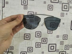 Men's Dior-Inspired Grey &amp; Brown Sunglasses Combo
