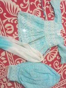 Beautiful Blue Ethnic Kurta Set