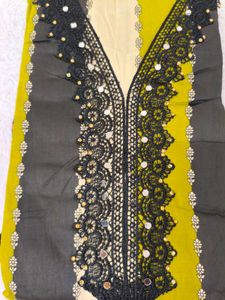 Elegant Soft Cotton Dress Material