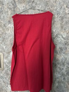 Men’s Red comfortable Sando
