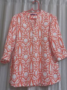 Srishti Orange Red Top