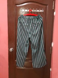 Striped Wide Leg Pants