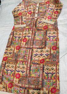 Elegant Ethnic Print Kurta