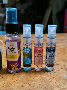 Super Saver Combo Of Body Mists And Lipsticks