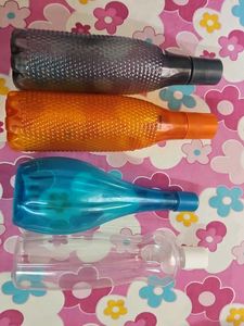 Set of 4 Reusable Water Bottles