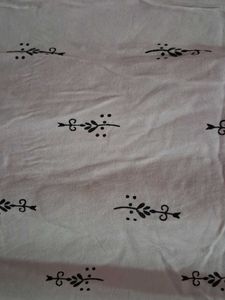 White Palazzos with Print