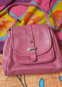 Pink Crossbody Bag
