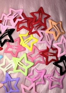 Cute Star Hair Clips (Set of Multiple Colors 8)