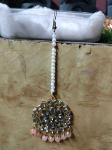 Punjabi Earrings And Maangtika