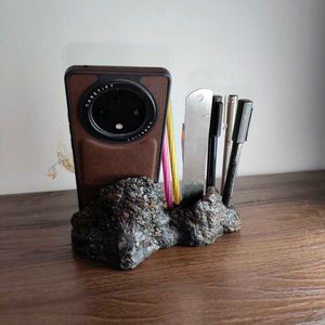 Organic 💚 Handmade Pen and Phone stand