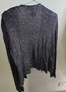 Sparkly Black Cardigan