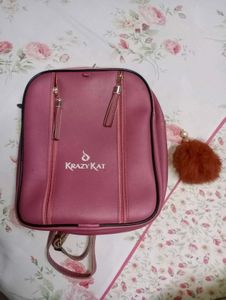 Krazy Kat Pink Backpack