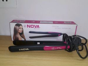 NOVA Pro Shine Hair Straightener(Pink)