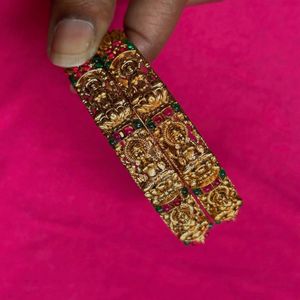 Exquisite Lakshmi Temple Bangles