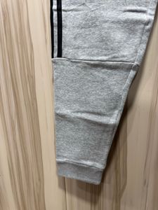 Adidas 3 Strips Brand Logo Grey Jogger