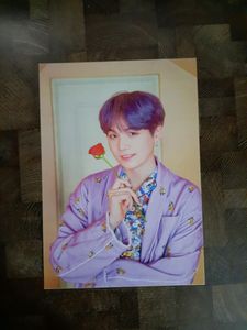 Large Peel N Stick Poster Of All BTS Members With