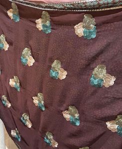 Embroidered Silk Saree