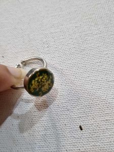 Resin Floral Ring
