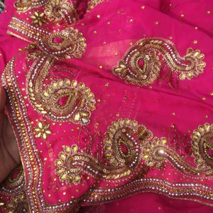 Heavy Border Saree