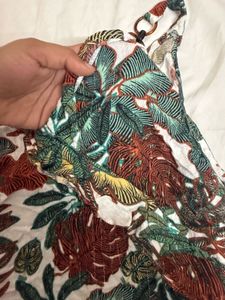 Tropical Print Tank Top