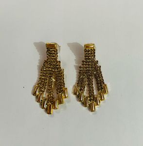 Elegant Gold Stone Jewelry Set