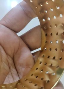 Gold Tone Cuff Bracelet