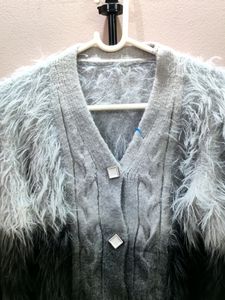 women's imported cardigan with a Vneck
