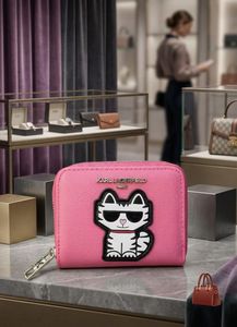 Karl Lagerfeld Pink Cat Wallet