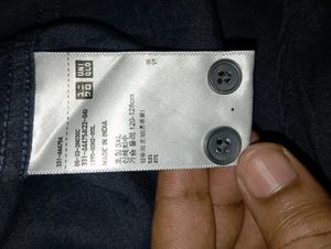 uniqlo linen cotton Short Sleeve shirt