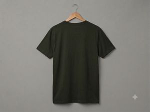 Dark Green Graphic T-Shirt