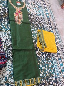 Neharika Designer suite febric with dupatta
