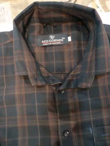 50 Inches Men's Downshoulder Half Sleeves Shirt