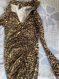 Leopard Print Bodycon Dress
