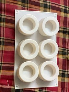 6-Cavity Round Silicone Mold