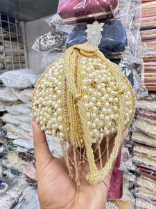 Beaded Clutch  POTLI BAG PREMIUM QUALITY AT SALE