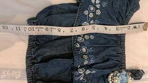 girls denim top and Pant