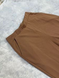 Brown korean  Sleeveless coordset