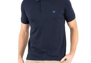 DUKE Dark Blue Polo T- Shirt with Heart Log💙