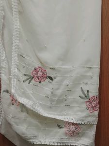 Elegant Embellished Kurta With Duppata