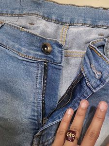 Light Wash Slim Fit Jeans