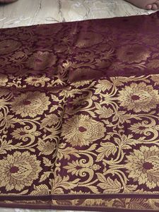 Brocade fabric with Dupatta & sleeves