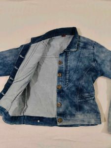 Stylish Denim Jacket - Button Down